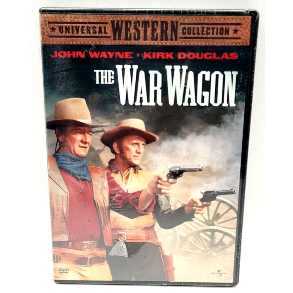 The War Wagon DVD John Wayne KIRK DOUGLAS NEW FACTORY SEALED WESTERN
